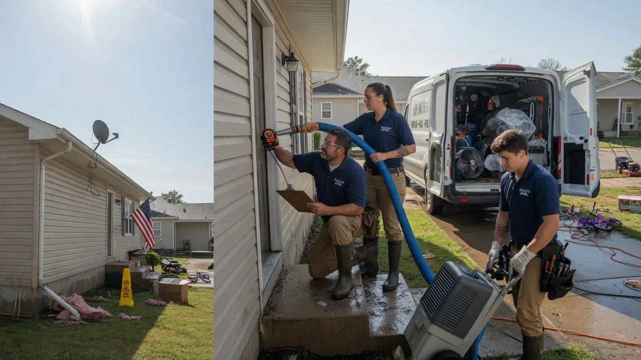 Ceiling Water Damage Restoration in Proctorville, OH near me